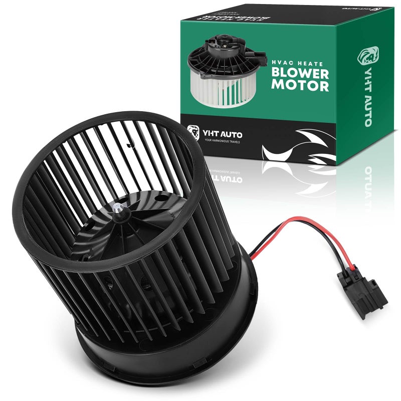 YHTAUTO A/C Heater Blower Motor w/Fan Cage Assembly Replacement for Nissan Rogue 2014-2019, Rogue Sport 2017-2019 - Image 1